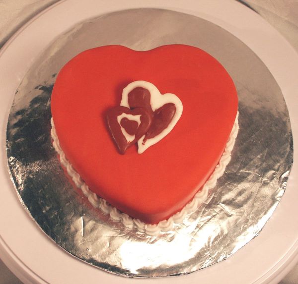 Chocolate Heart Cake