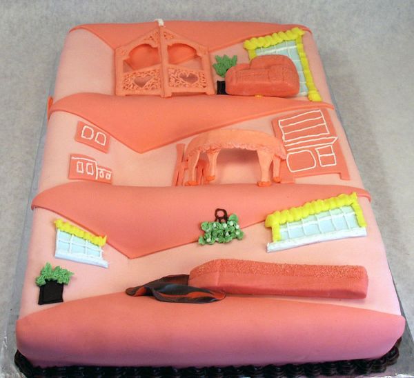 Barbie Dream House Cake