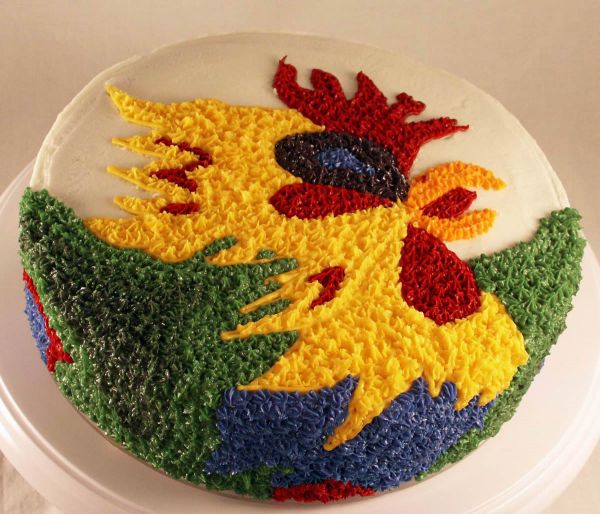 Rooster Cake