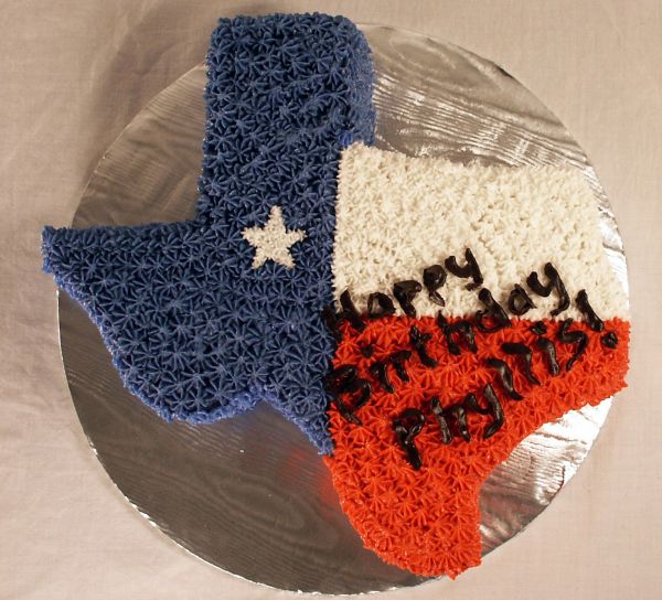 Texas Birthday Cake