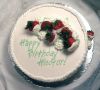 Strawberry Birthday Cake