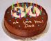 30th Chocolate Birthday Cake